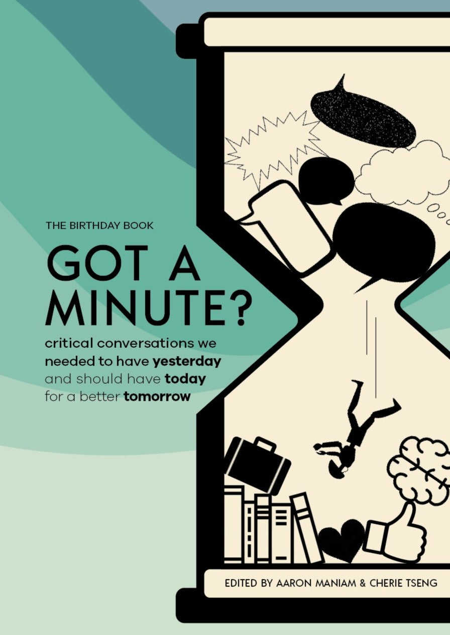 The Birthday Book: Got a minute? Critical conversations we needed to have yesterday (2024 volume)